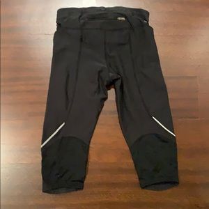 Nike dry fit cropped leggings black